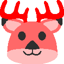 reindeer-blob_rainbow