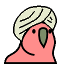 parrot_turban